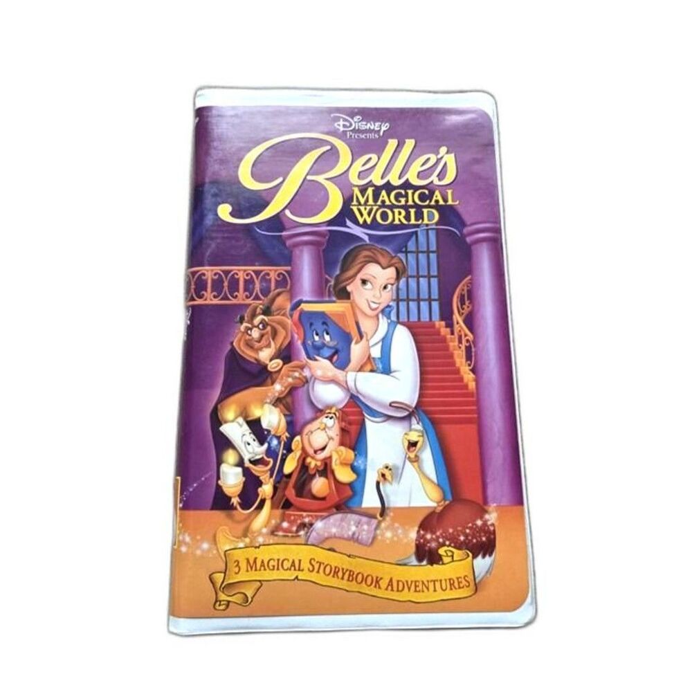 Beauty and the Beast Belle’s Magical World VHS 1998 Disney Classic